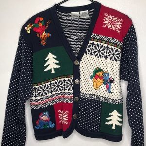 Disney Vintage Cardigan vintage Alpine Pooh